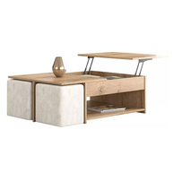 No6  Τραπεζάκι Σαλονιού 120x75xΗ40cm