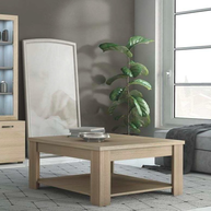 No9 Τραπεζάκι Σαλονιού 90x90xH42cm