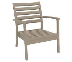 ARTEMIS XL TAUPE ΠOΛΥΘΡΟΝΑ ΠΟΛ/ΝΙΟΥ 71x76xH89cm