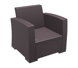 MONACO BROWN ΠΟΛΥΘΡΟΝΑ ΠΟΛ/ΝΙΟΥ 82X79X79εκ.