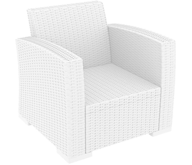 MONACO WHITE ΠΟΛΥΘΡΟΝΑ ΠΟΛ/ΝΙΟΥ 82X79X79εκ.