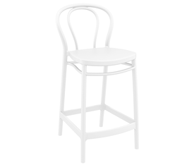 VICTOR 65εκ. ΣΚΑΜΠΟ(Σ4)WHITE ΠΟΛ/ΝΙΟΥ