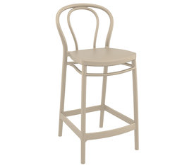 VICTOR 65εκ. ΣΚΑΜΠΟ(Σ4)TAUPE ΠΟΛ/ΝΙΟΥ