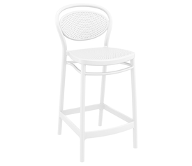 MARCEL 65εκ. ΣΚΑΜΠΟ WHITE ΠΟΛ/ΝΙΟΥ