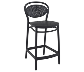 MARCEL 65εκ. ΣΚΑΜΠΟ BLACK ΠΟΛ/ΝΙΟΥ