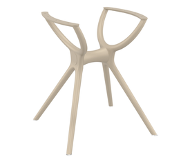 AIR ΒΑΣΗ TAUPE SMALL 58X58X72,5εκ. ΠΟΛ/ΝΙΟΥ