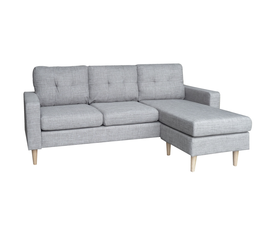 LIANA S GREY ΥΦΑΣΜΑ ΓΩΝΙΑ 185Χ126εκ.