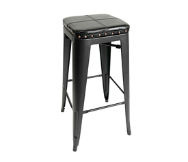 TEXAS ΣΚΑΜΠΟ 76εκ. Χ.ΠΛΑΤΗ ΜΑΥΡΟ ΜΑΤ/ΜΑΥΡΗ ΔΕΡΜΑΤΙΝΗ