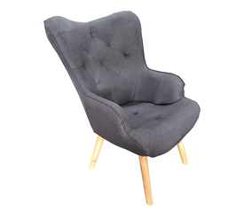 ADRIA ΜΠΕΡΖΕΡΑ DARK GREY ΥΦΑΣΜΑ