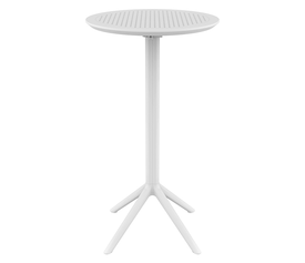 SKY WHITE BAR Φ60Χ108εκ.ΠΤΥΣ/ΝΟ ΤΡΑΠ. ΠΟΛ/ΝΙΟΥ