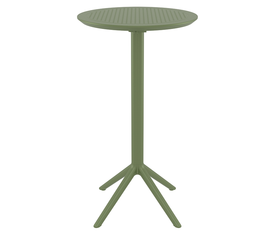 SKY OLIVE GREEN BAR Φ60Χ108εκ.ΠΤΥΣ/ΝΟ ΤΡΑΠ. ΠΟΛ/ΝΙΟΥ