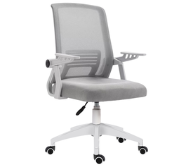 A1180W ΛΕΥΚΟ/ΓΚΡΙ MESH ΠΟΛ/ΝΑ ΓΡΑΦΕΙΟΥ