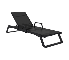 TROPIC ΞΑΠΛΩΣΤΡΑ ΜΕ ΜΠΡΑΤΣΑ BLACK/BLACK ΑΛΟΥΜ-ΠΟΛ/ΝΙΟΥ