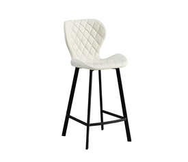 MARTIN OFF WHITE ΥΦΑΣΜΑ(Σ2)66εκ. ΣΚΑΜΠΟ ΜΕΤΑΛΛΙΚΟ