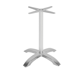 SAMIN 66X66Χ72εκ. 4ΝΥΧΗ ΒΑΣΗ ΑΛΟΥΜΙΝΙΟΥ ΜΕ ΡΕΓ/ΡΟΥΣ