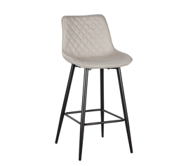 ALESIA BEIGE ΥΦΑΣΜΑ 73εκ. ΣΚΑΜΠΟ ΜΕΤΑΛΛΙΚΟ