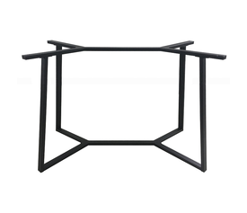 BISTRO ΜΕΣΑΙΟΥ ΥΨΟΥΣ 110X60X93εκ. ΒΑΣΗ ΜΕΤΑΛΛΙΚΗ ΜΕ ΡΕΓ/ΡΟΥΣ