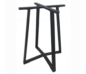 BISTRO ΜΕΣΑΙΟΥ ΥΨΟΥΣ 60X60X93εκ. ΒΑΣΗ ΜΕΤΑΛΛΙΚΗ ΜΕ ΡΕΓ/ΡΟΥΣ