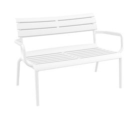 PARIS ΚΑΝΑΠΕΣ WHITE 116X70X75εκ. ΠΟΛ/ΝΙΟΥ