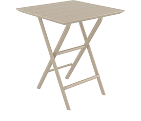 HELEN TAUPE 60Χ60X74εκ. ΤΡΑΠΕΖΙ ΠΤΥΣ/ΝΟ ΠΟΛ/ΝΙΟΥ