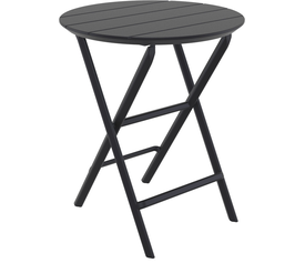 HELEN BLACK Φ60X74εκ. ΤΡΑΠΕΖΙ ΠΤΥΣ/ΝΟ ΠΟΛ/ΝΙΟΥ