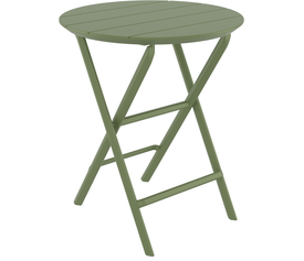 HELEN OLIVE GREEN Φ60X74εκ. ΤΡΑΠΕΖΙ ΠΤΥΣ/ΝΟ ΠΟΛ/ΝΙΟΥ