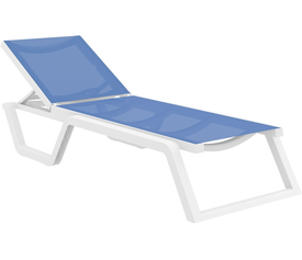 RIO ΞΑΠΛΩΣΤΡΑ WHITE/BLUE ΠΟΛ/ΝΙΟΥ