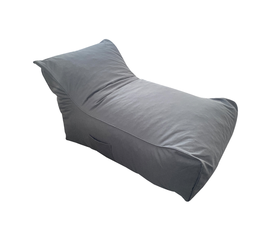 DEREK ΠΟΥΦ GREY ΥΦΑΣΜΑ 70X107X64εκ.