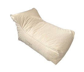 DEREK ΠΟΥΦ CAPPUCCINO ΥΦΑΣΜΑ 70X107X64εκ.