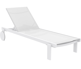 CASABLANCA ΞΑΠΛΩΣΤΡΑ WHITE/WHITE ΑΛΟΥΜ-ΠΟΛ/ΝΙΟΥ