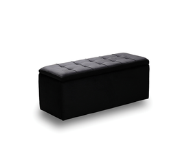 LIDO ΣΚΑΜΠΟ VELVET BLACK ΜΕ ΑΠΟΘ. ΧΩΡΟ 101X41X42εκ.