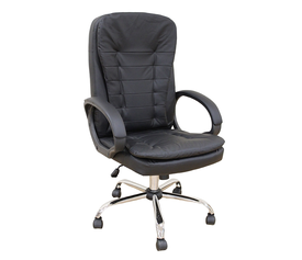 A9938 ΜΑΥΡΟ PVC ΠΟΛΥΘΡΟΝΑ ΓΡΑΦΕΙΟΥ