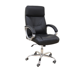 A9947 ΜΑΥΡO PU ΠΟΛΥΘΡΟΝΑ ΓΡΑΦΕΙΟΥ