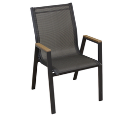 SELBY GREY TEXT ΜΕΤΑΛΛΙΚΗ ΠΟΛ/ΝΑ 56Χ64Χ90εκ.