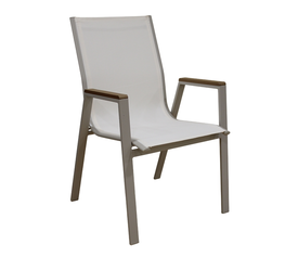 SELBY CAPPUCCINO/WHITE TEXT ΜΕΤΑΛΛΙΚΗ ΠΟΛ/ΝΑ 56Χ64Χ90εκ.