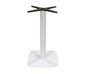 FLAT-S ΛΕΥΚΗ 45Χ45Χ72εκ.(Σ)ΒΑΣΗ ΜΕΤΑΛΛΙΚΗ 11.6kg