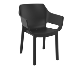 DORA BLACK ΠΟΛΥΘΡΟΝΑ ΠΟΛ/ΝΙΟΥ 58X59X80εκ.