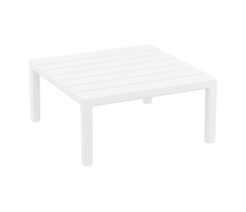 PORTOFINO LOUNGE ΤΡΑΠΕΖΙ WHITE 70X70X33εκ. ΠΟΛ/ΝΙΟΥ