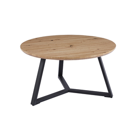 ALEX SONOMA OAK Φ80Χ41εκ. ΤΡΑΠΕΖΙ ΣΑΛΟΝΙΟΥ