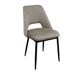 Καρέκλα Madison Velvet Cappuccino 45x54x83 εκ.