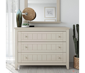 ISAVELLA Τουαλέτα με 3 Συρτάρια Ελληνικής Κατασκευής 120x50xH90cm