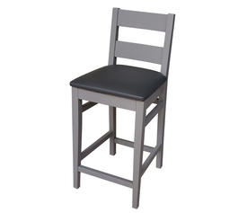 Πίνδος Σκαμπό Μπαρ Οξιά / Δερματίνη 39x42xH60-90cm