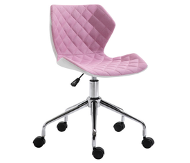 A1700 ΧΡΩΜΙΟ/ΡΟΖ ΥΦΑΣΜΑ ΚΑΡΕΚΛΑ ΓΡΑΦΕΙΟΥ