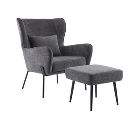 CHILLOUT ΠΟΛΥΘΡΟΝΑ ΓΚΡΙ ΣΚΟΥΡΟ 84x74x97.5