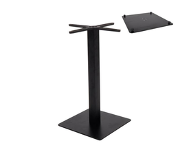 PRATO-R Βάση Τραπεζιού με ρεγουλατόρο Μέταλλο Βαφή Μαύρο (11,90kg)