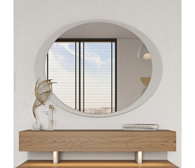 ASCOTT Οβάλ Καθρέπτης Ελληνικής Κατασκευής 92xH79cm