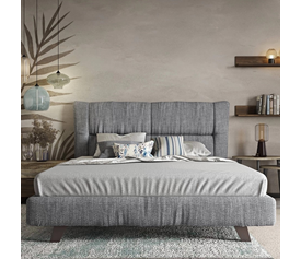 NABUK 8 Κρεβάτι Ελληνικής Κατασκευής 210x196xH119cm (Για Στρώμα 160x200)