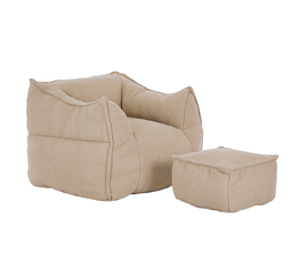 SPONGE ΠΟΛΥΘΡΟΝΑ SET BEIGE 95x102x73cm