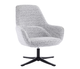 TIFFANY ΠΟΛΥΘΡΟΝΑ ΠΕΡΙΣΤΡΕΦΟΜΕΝΗ ΛΕΥΚΟ ΜΕ PATTERN 80x75x90cm