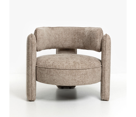 GRADA SMALL ΠΟΛΥΘΡΟΝΑ BEIGE 79x85x70.5cm